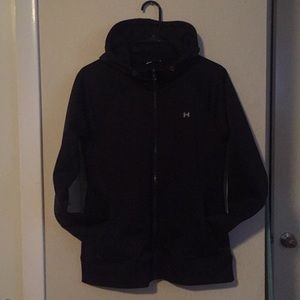 Under armour zip up sweatshirt